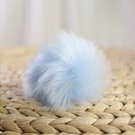POMPOM M - Adult Baby blue