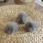 POMPOM XS forudbestilling10pcs Pyöreä grey