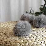 POMPOM S pre-order 10pcs Pyöreä grey