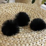 POMPOM S pre-order 10pcs Pyöreä musta