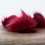 POMPOM M Pre-order 10pcs Burgundy