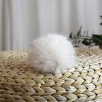 POMPOM M Pre-order 10pcs Pyöreä ivory