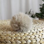 POMPOM M Pre-order 10pcs Pyöreä light beige