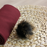 POMPOM S - Junior Black and brown