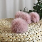 POMPOM S - Junior Round powder pink