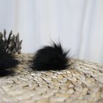 POMPOM XS - Baby Fekete