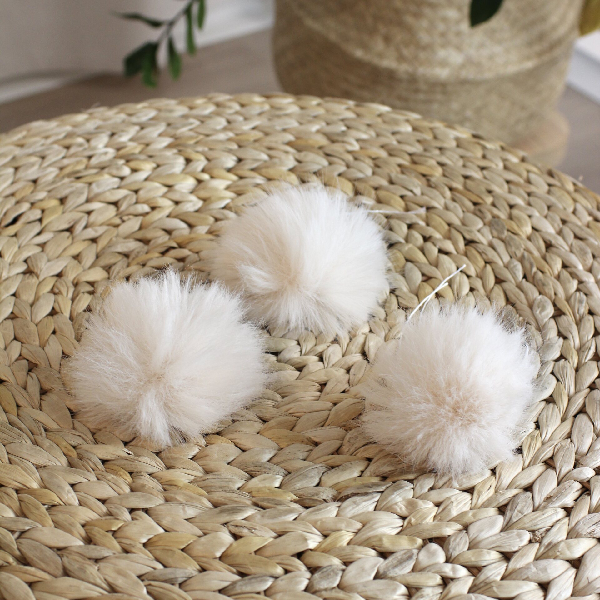 POMPOM XS - Baby Round ivory