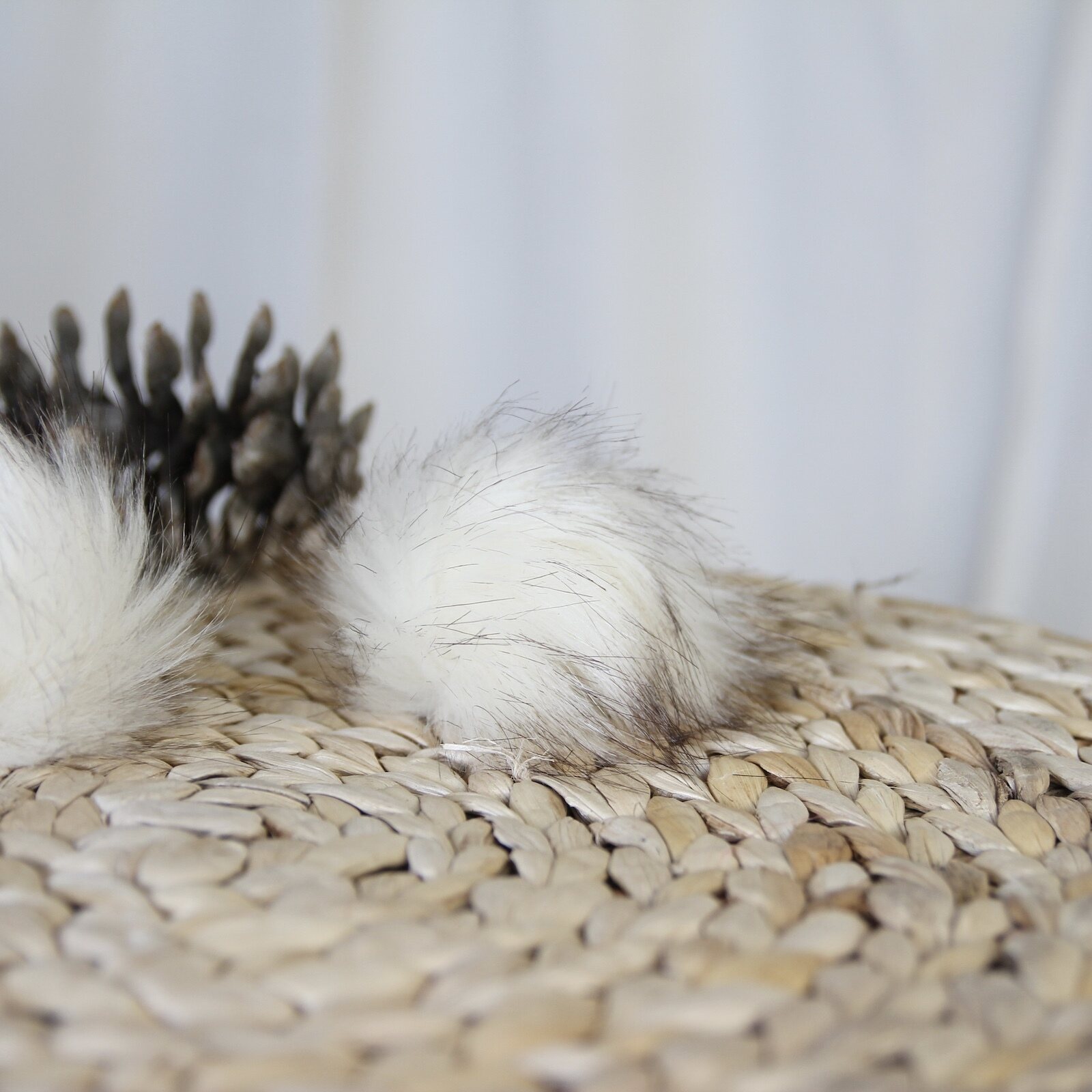 TUPSU XS - ENNAKKOTILAUS 10KPL Luonnonvalkoinen-mustaruskea