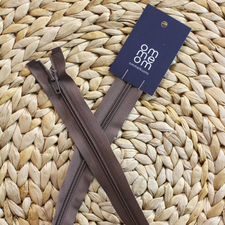 YKK 75cm avovetoketju aikuisille ja lapsille Nougat