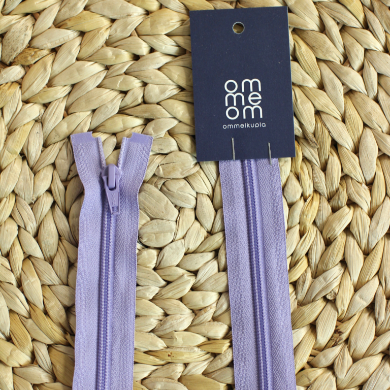 YKK 75cm avovetoketju aikuisille ja lapsille Lila