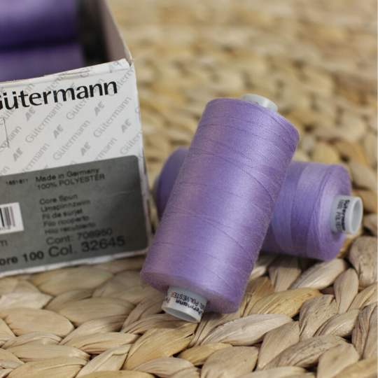 Ompelulanka 1000m Gütermann Perma core 1000 Lila 32645