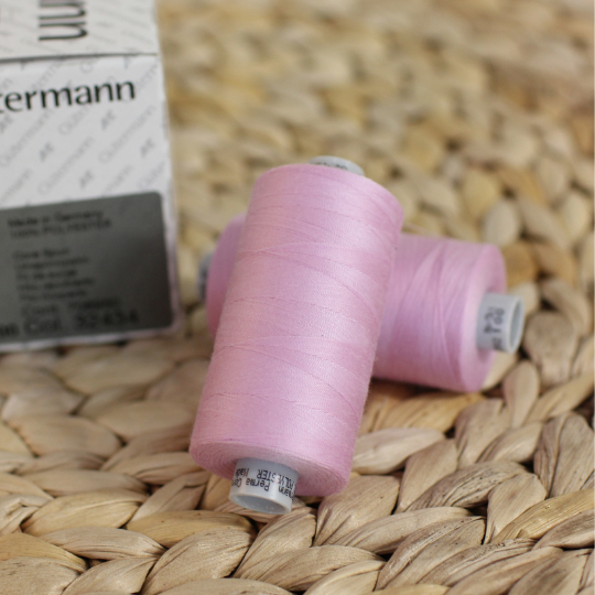 Ompelulanka 1000m Gütermann Perma core 1000 Vaaleanpunainen 32434