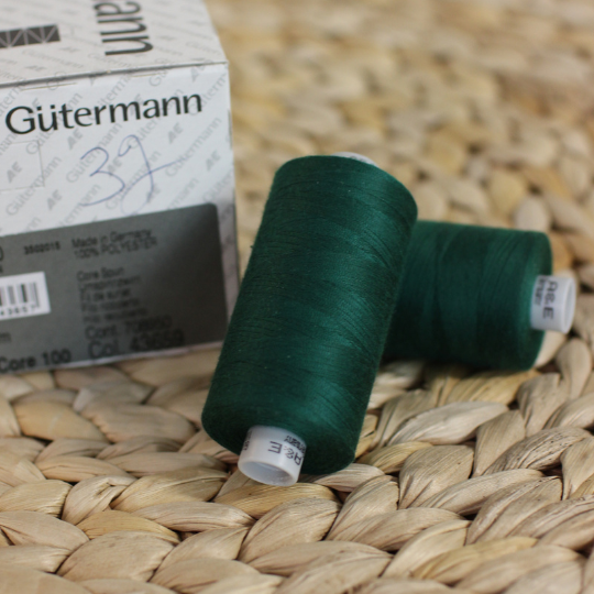 Ompelulanka 1000m Gütermann Perma core 1000 Vihreä 43659