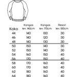 KRISTIAN - Miesten collegepaidan ompelukaava koot 44-64, PDF