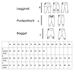 KOIKKALOIKKA - lasten housujen ompelukaava koot 44-128