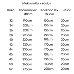 EMPPU - Naisten hupparin ja hupparimekon ompelukaava koot 32-52