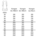 MAIKKI - Naisten mekon, paidan ja hameen ompelukaavat koot 32-52