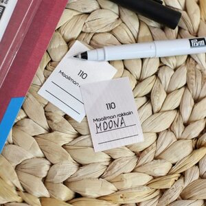 Prym vaatteiden merkkauskynä 611800 musta tussi