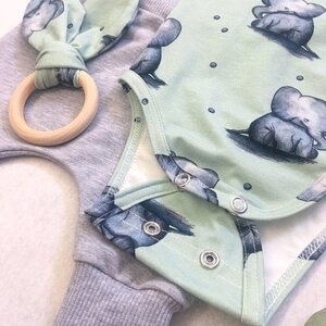 KUPPIKAKKU - vauvan bodyn ompelukaava koot 44-92