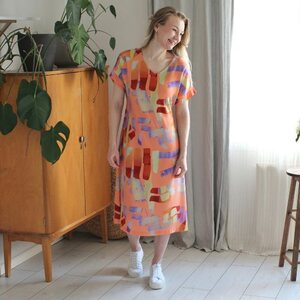 Luovus, neon orange -viskoosi