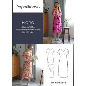 FIONA - Naisten joustamattoman mekon ompelukaava, koot 32-56