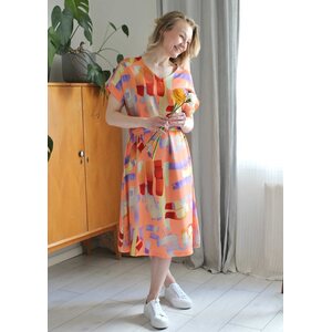 Luovus, neon orange -viskoosi