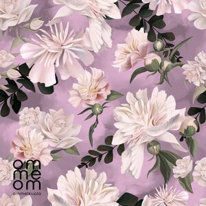 Blossom garden, pastel lila -joustocollege