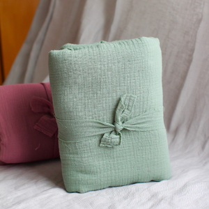 Dusty mint -Double gauze harsokangas 150cm PALA