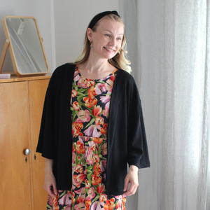 CLASSIC Musta -merinovilla 130cm PALA