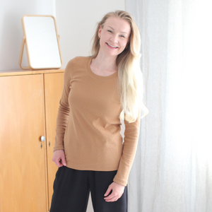 AURELIA toffee -pitsitrikoo 150cm PALA