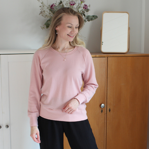 CLASSIC Puuteriroosa -merinovilla 200cm PALA