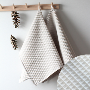 Ompelupaketti: Käsipyyhkeet 2kpl luonnonvalkoinen