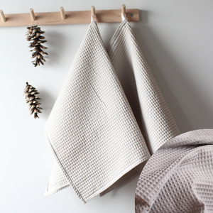 Ompelupaketti: Käsipyyhkeet 2kpl vaalea beige