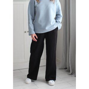 Musta -Double gauze harsokangas