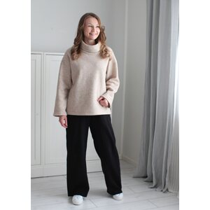 LOUNA merinofleece, hiekka 150cm PALA