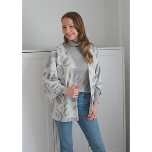 Leopard, winter vanilla -merinovilla