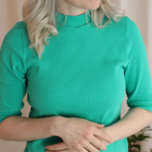 MALLA Vaalea smaragdi -ribbitrikoo 150cm PALA