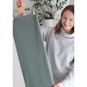 EMILIA salvia green -puuvillaneulos