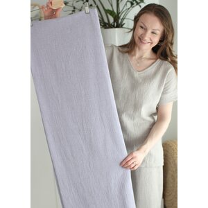 Dusty lilac melee -Double gauze harsokangas