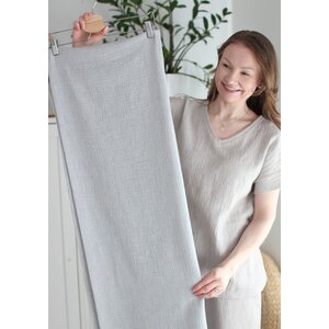 Light grey melee -Double gauze harsokangas