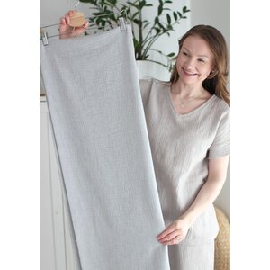 Light grey melee -Double gauze harsokangas 110cm PALA