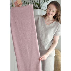 Old rose melee -Double gauze harsokangas 220cm PALA