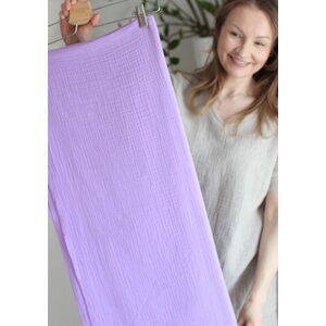 Lila -Double gauze harsokangas 220cm