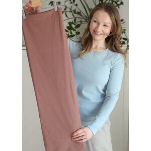 CAMILLA light cognac -ribbitrikoo 160cm PALA