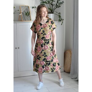 Belle, golden olive -viskoosi 350cm PALA