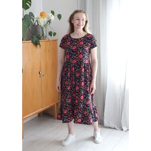 Marjamuru, musta -trikoo 140cm PALA