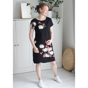 Amelie black wine -trikookangas 220cm PALA