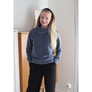 SAAGA joustava vakosametticollege, jeans blue