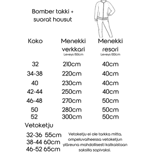 SUSSU - Naisten verkka-asun ompelukaava koot 32-52 ENNAKKOTILAUS